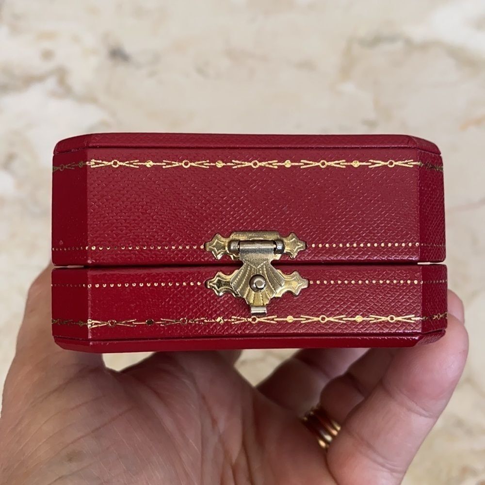 Authentic Cartier Double Wedding Rings Box - Picture 7 of 8